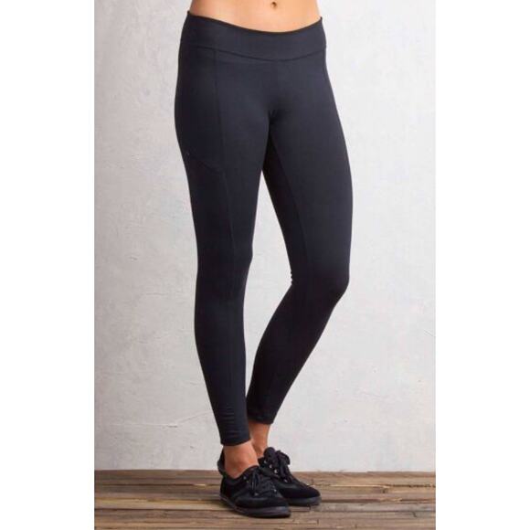 ExOfficio Insect Shield Bugs Away Impervia Leggings Black Women’s XL UPF 50+ - Picture 1 of 13